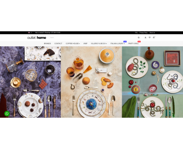 Luxury housewares and household goods store | Magento 2 Theme Athlete2